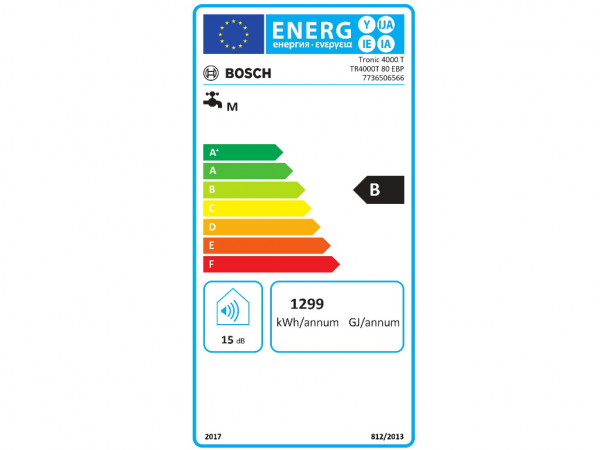 Bojler BOSCH TR4000T80EBP akumulacioni smart bela