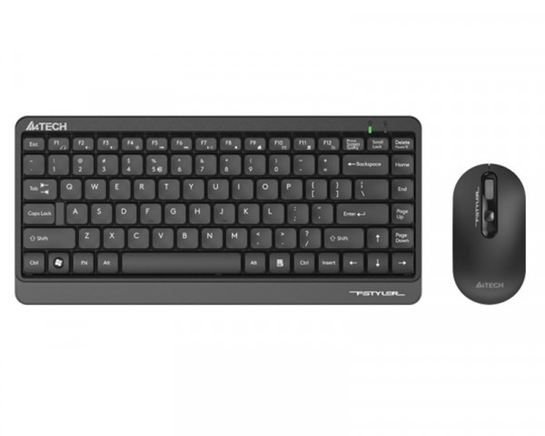 A4-FG1112 A4Tech Fstyler Bežična tastatura i mis US USB, Grey