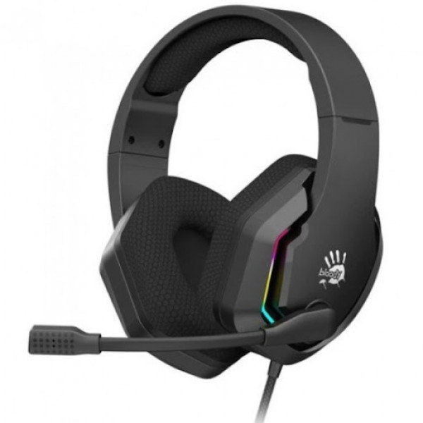 A4-G260 A4Tech Bloody gejmerske slusalice sa mikrofonom, 7.1 SURROUND, 50mm/16ohm, RGB, USB BLACK