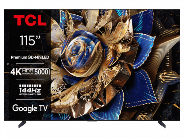 Televizor TCL 115X955MaxMiniLED115''4K144HzGoogle TVcrna