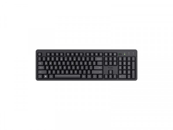 TRUST ODY II bežična tastatura US/ crna 25011