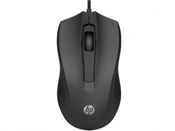 Miš HP 100 EURO žični 6VY96AA crna